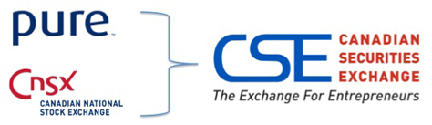 Pure and CNSX are now CSE