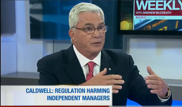Tom Caldwell discussed regulation on BNN