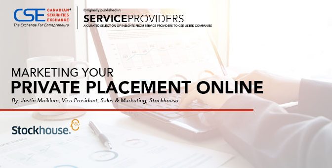 Marketing Your Private Placement Online
