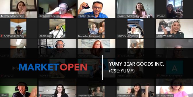 Yumy Bear Goods Inc. (CSE:YUMY) Joins the CSE for a Virtual Market Open