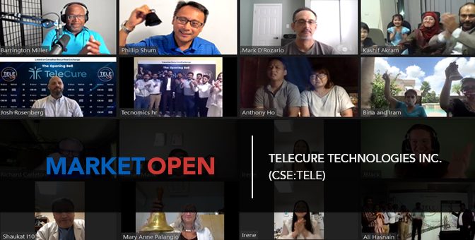 Telecure Technologies Inc. (CSE:TELE) Joins the CSE for a Virtual Market Open