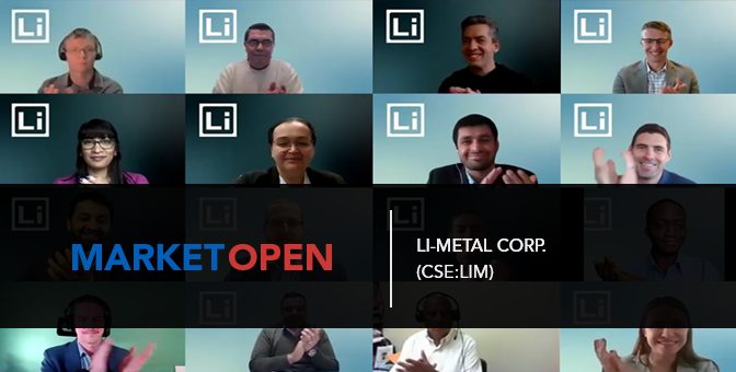 Li-Metal Corp. (CSE:LIM) Joins the CSE for a Virtual Market Open