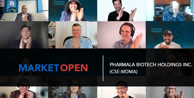 PharmAla Biotech Holdings Inc. (CSE:MDMA) Joins the CSE for a Virtual Market Open