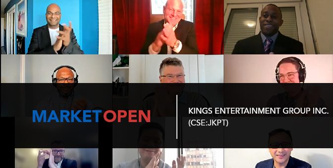 Kings Entertainment Group Inc. (CSE:JKPT) Joins the CSE for a Virtual Market Open