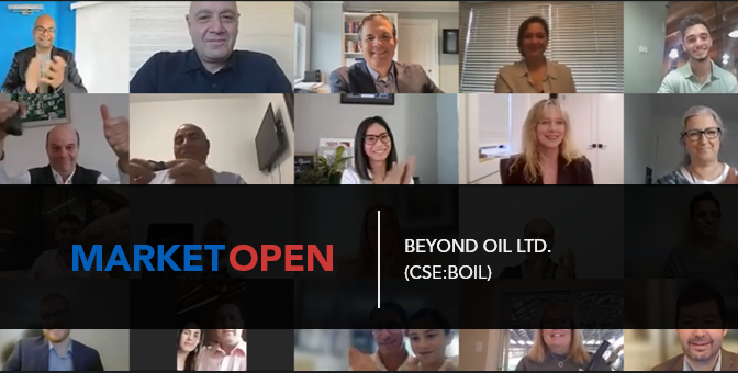 Beyond Oil Ltd. (CSE:BOIL) Joins the CSE for a Virtual Market Open
