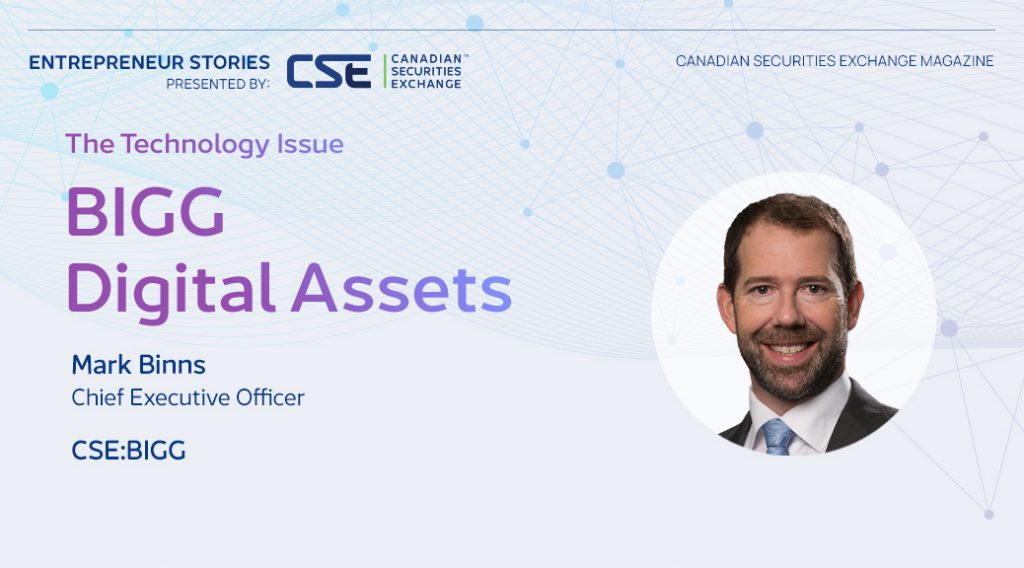 BIGG Digital Assets Diversified Company Portfolio Positions This